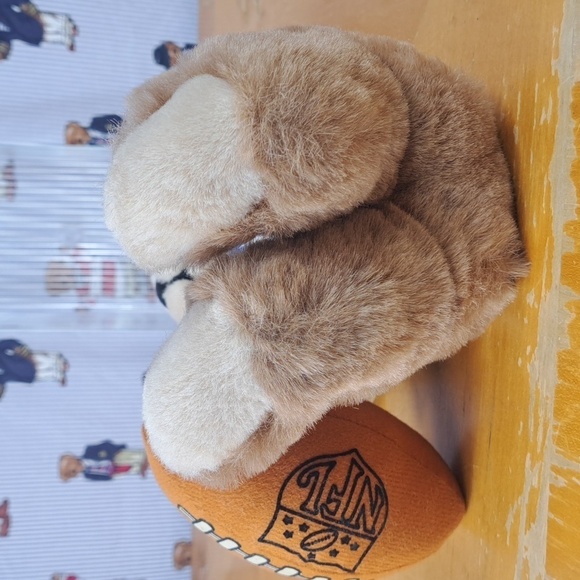 Vintage 1983 Chicago Bears NFL football Teddy Bear collectible plush - Picture 3 of 6